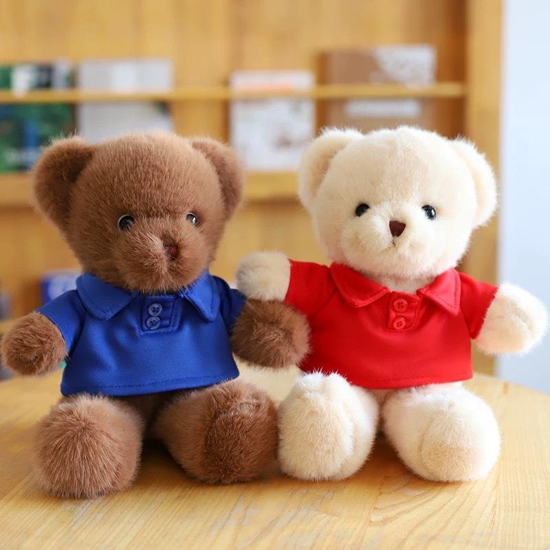 Bai Fen Bai Dolls And Toys Cute Bear Doll Doll Dressed Teddy Bear Plush Toy