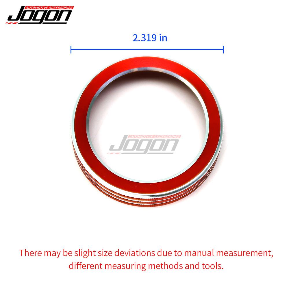 Car Interior Console Gear Shift Knobs Covers for Ford Explorer 2020 2021 2022 Accessories Center Console Button Rings