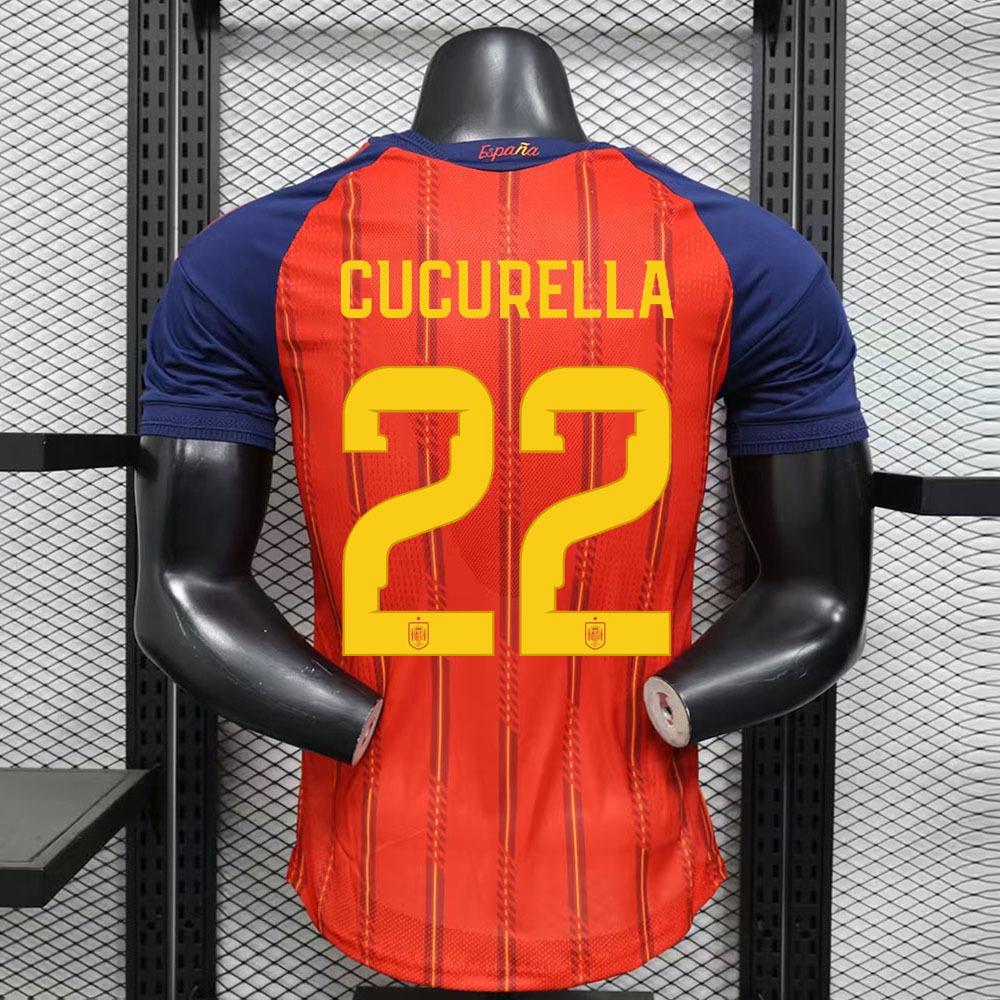 Spain 2026 Player Edition Home Jersey #19 Lamine Yamal Men's National Team Football Kit