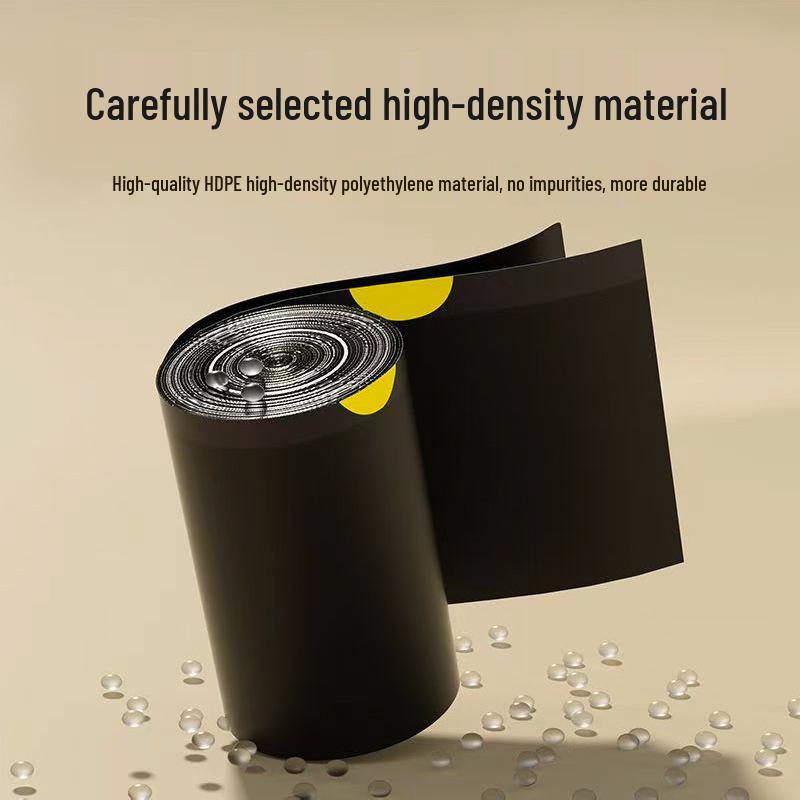 Thickened Tear-Free Large Drawstring Trash Bags for Household Use