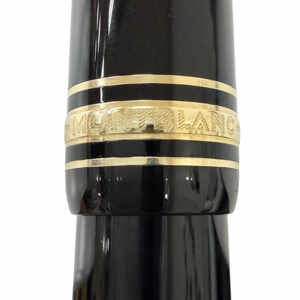 Excellent MONTBLANC fountain pen Meisterstück 146 black 14K mens Used