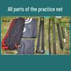 WEZHO Golf Training Net with Hitting Cage