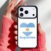 Argentinien Flagge Handyhülle für iPhone 17 16 15 14 13 Pro Max Rückabdeckung für 12 11 Pro Hülle