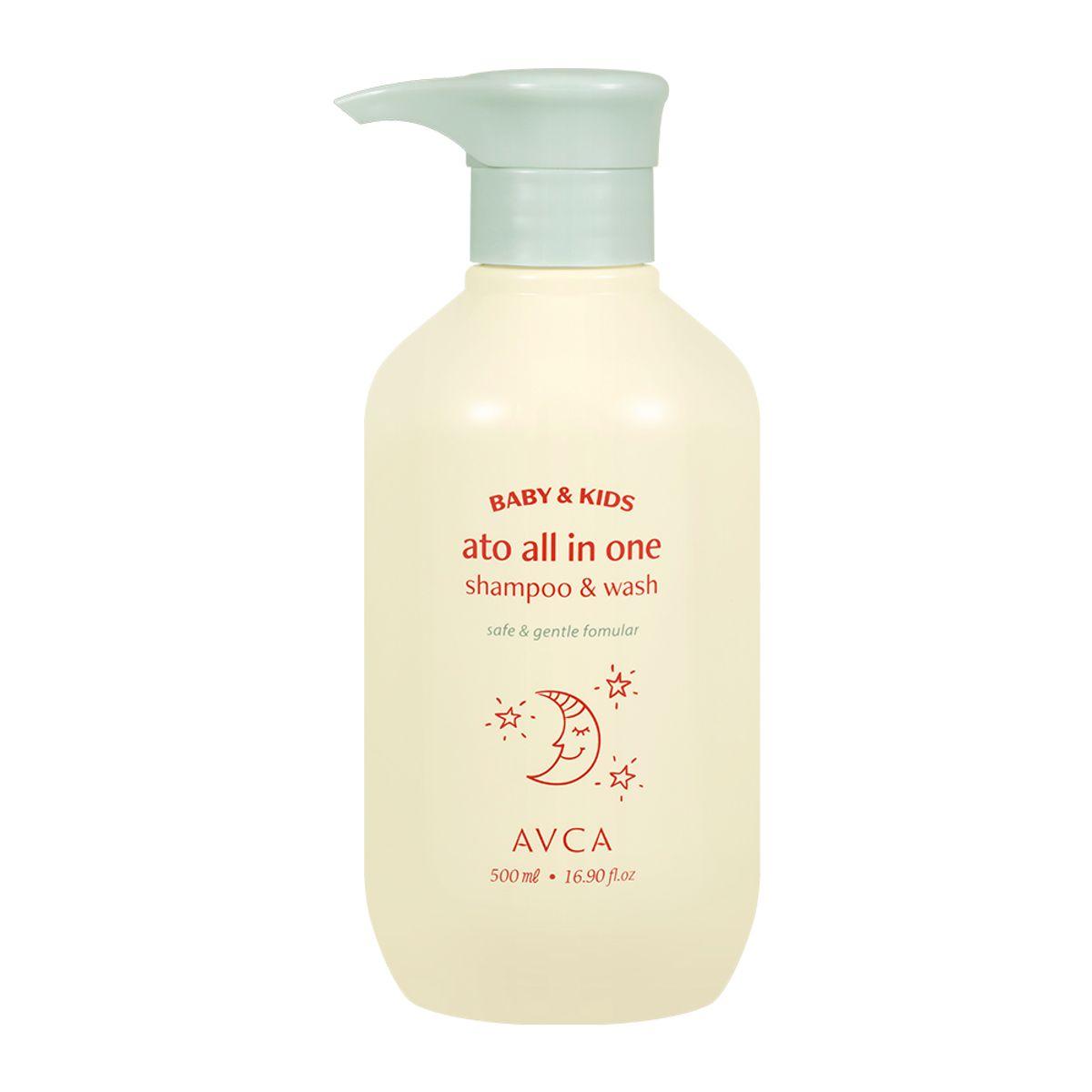 [Abka] Baby & Kids Ato All-in-One Shampoo & Wash 500ml