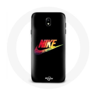 Pouzdro - Nike - Galaxy J3 2017 - Měkké - Černé - Logo