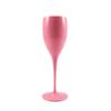 18 Oz. High-Stem PS Plastic Wine & Champagne Glass - Color-Changing, Transparent