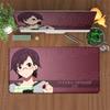 Game Cabinet Extended Desktop Mat Pc Accessories Kawaii Anime Girls Yui Hirasawa Mouse Pad Large KOn Office Laptop Keyboard Rug
