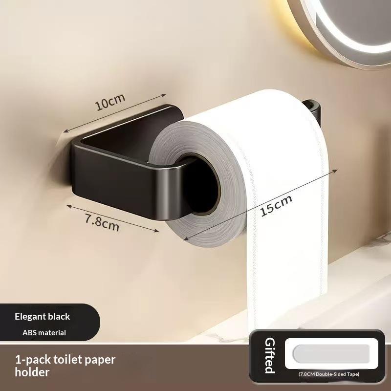 Durable Towel Holder Self-Adhesive No Drilling Bathroom Hook Stainless Steel Bathroom Organizer Kitchen Storage Rack