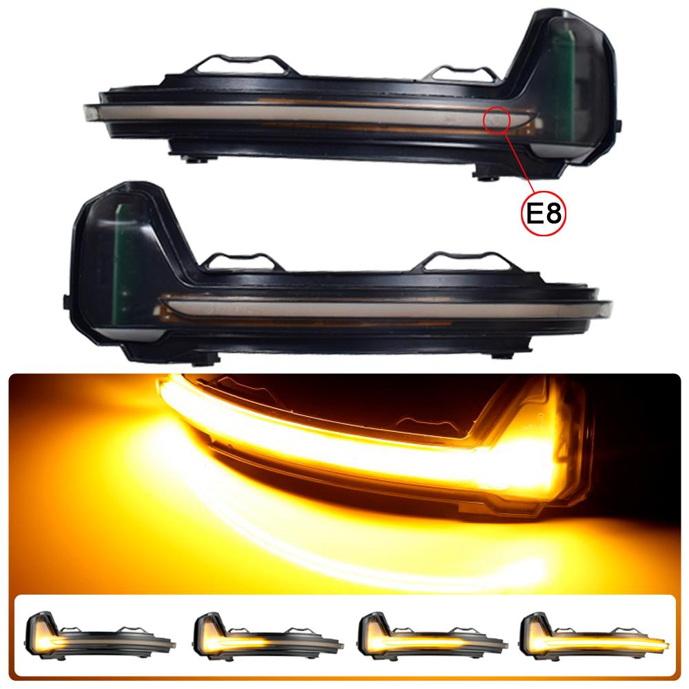 Led Dynamic Side Marker Turn Signal Light Flowing Water Blinker For VW Tiguan MK2 2017 2018 2019 Touareg MK3 EU 2019 Repeater