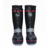 Men's High Top Steel-Spiked Anti-Slip Rubber Rain Boots, Outdoor Fishing & Fashion Snow Shoes