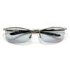 Sunglasses for Men and Fashionable Bad Tough Light Colored Light UV Women, Glasses, Boy, Look, Lenses, Color, Protection, SILVER×Lt.SMOKE