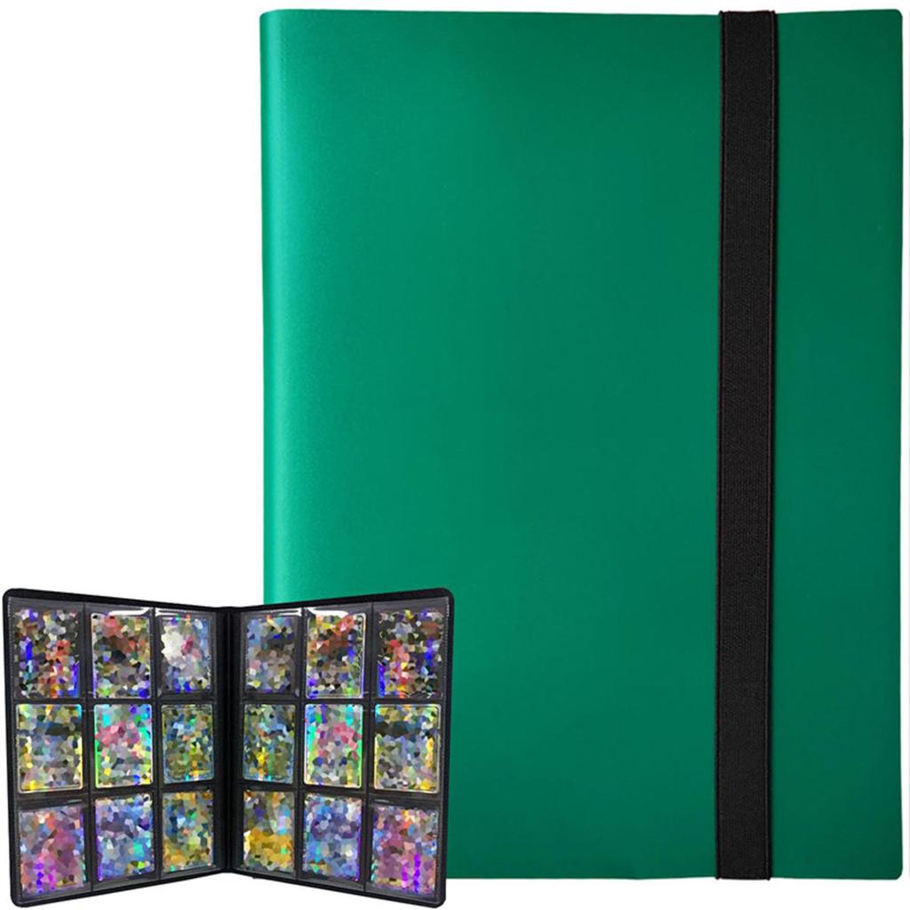 Collectible Card Binder Album 360 Card Holder Trading Card Binder Album Large-capacity Card Binder Notebook for Birthd