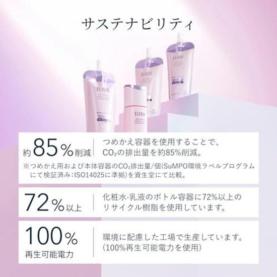 Elixir Lotion Brightening Moist Type CA 2026 Model Main Unit 170mL Quasi-Drug Whitening Transparency Spot Prevention Firmness Moisture Anti-Aging Care