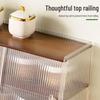 Bamboo Kitchen Countertop Storage Rack