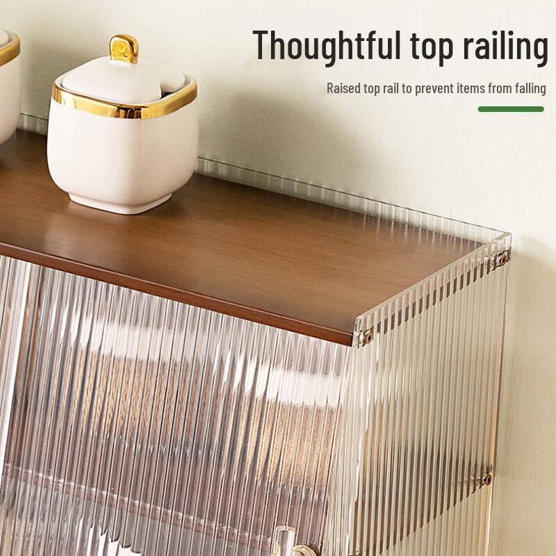 Bamboo Kitchen Countertop Storage Rack