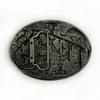 American Western Cowboy Oval Belt Buckle - New Bull Head Design