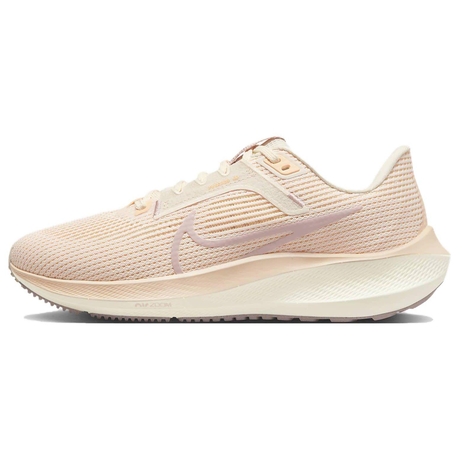 

Nike Air Zoom Pegasus 40 Удобные Простые Прочные Легкие Низкие Кроссовки для марафона Женские кроссовки Белый Розовый FZ0638-110 39