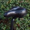 Bike Seat Bicycle Saddle with Taillight Mountain Cushion Bicycle Big Butt Widened Soft Saddle Comfortable Seat Bike Accessories