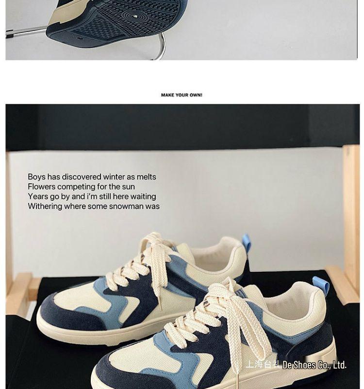 Men's Breathable Canvas Sneakers - 2025 Trendy Casual Korean Style Summer Shoes