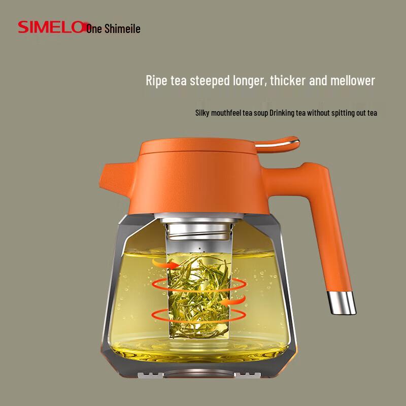 SIMELO 1.8L 316L Stainless Steel Insulated Tea Pot