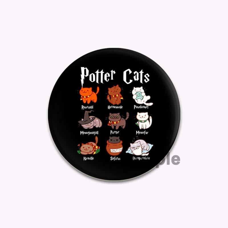 

58/44/32 мм, пуговица с изображением животного, персонализированная одежда, шляпа, булавка с лацканами, модный креативный значок любовника для рюкзака, одежда, подарки 44mm