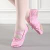 Women Ballet Shoes Girls Dance Slippers Split Sole Gymnastics Yoga Dancing Shoes Canvas Children Adult Ballerina Shoes