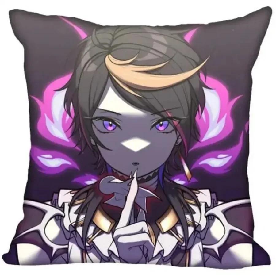 Luxiem Anime Cushion Pillow Cover Bedroom Home Decorative Pillowcase Square