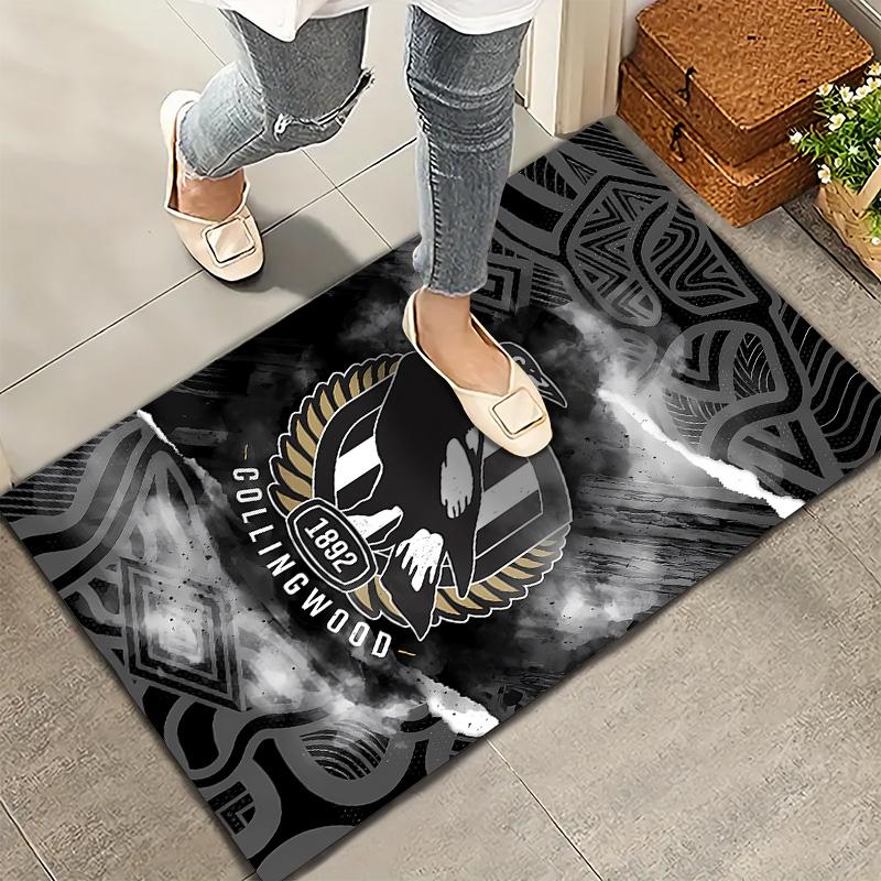 Collingwood Football Club Carpet Rug For Living Room Bedroom Home Sofa Decoration Kids Play Nonslip Floor Mat