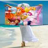 Personalized customized proof beach towel with Winx Club pattern - soft, absorbent,quick-drying,perfect swimming,camping&bathing