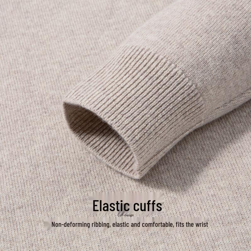 Hodo Men's Cashmere Blend Round Neck Sweater