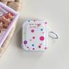 Polka dot bow four corners anti-drop applicable AirPods 1 protective case pro1/1/1 generation apple bluetooth headset case