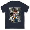 2025Neil Young Bootleg T-skjorte Grafisk trykket T-skjorte Streetwear Harajuku Klassisk Vintage Herre- og dameoverdel