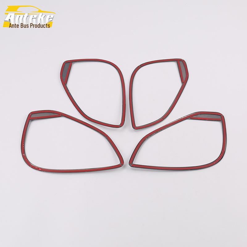 Yige Inel Luminos pentru Audio Auto și Husă Protectoare pentru Difuzorul de Ușă - Autocolant din Oțel Inoxidabil Accesoriu