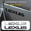 ABS Zadní emblém auta Znak na kufr Samolepka Písmeno Logo Pro F SPORT IS250 IS200 CT200h GS300 LS430 RX450h LX570 NX IS GX ES UX