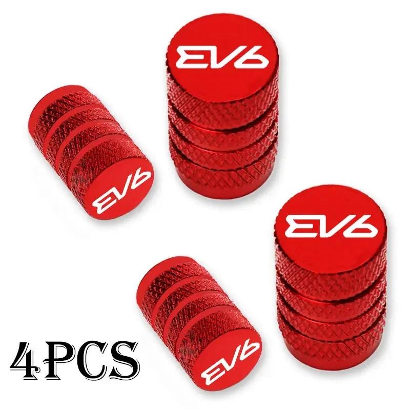 For Kia AD2Car Wheel Tire Valve Caps Tyre Stem Covers Airdust Waterproof For KIA EV6 Car Accessories