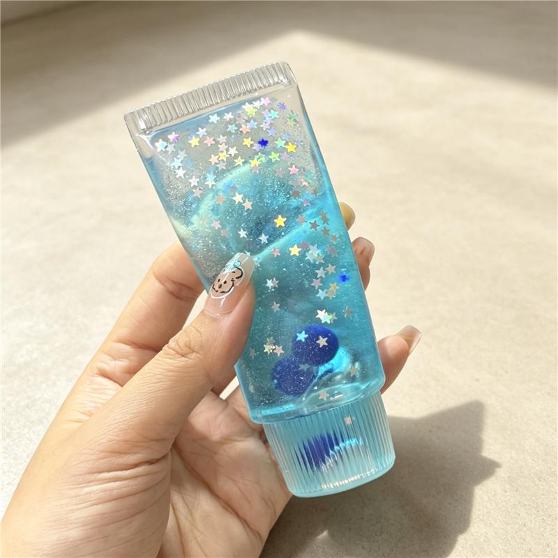 Süße Frucht-Maltose-Zahnpasta Squishy Fidget Sensorisches Spielzeug Mit Glitzer Gefüllt Weich Ungiftig Langsam Aufgehend Anti-Angst Linderung Entspannungsspielzeug