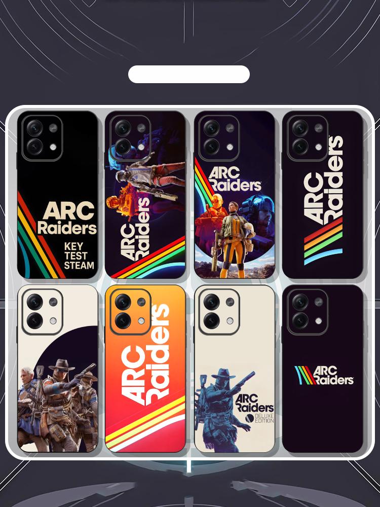 GAME ARC Raiders Phone Case For Redmi Note 14 13 12 11 Pro Plus S 5G 14C A3 Soft Black Phone Cover