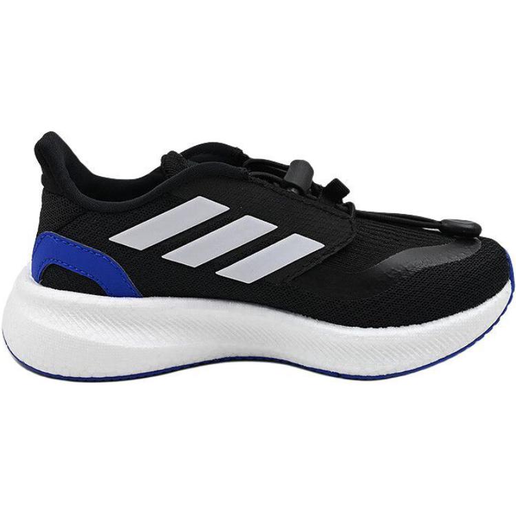 Adidas Pureboost 5 Comfortable Versatile Non-Slip Wear-Resistant Low-Top Running Shoes Kids Sneakers Black JH6233