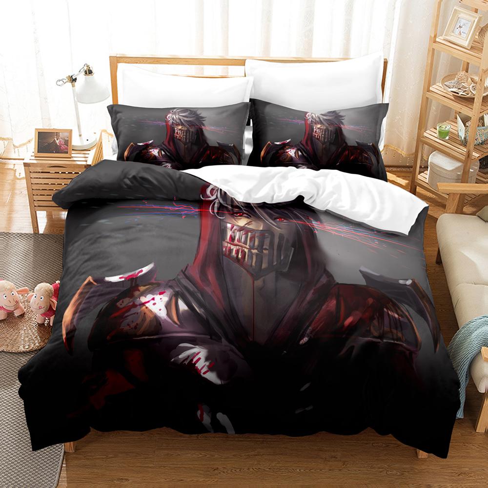 Hot Sale ZED Themed Bedding Set Soft Touch Quilt Cover And Double Pillowcases Daily Home Rest Bed Cover Accessories