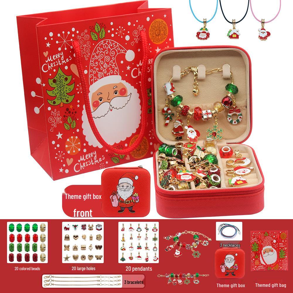 DIY Weihnachtsarmband Perlen-Set - Kindergeschenk Blindbox