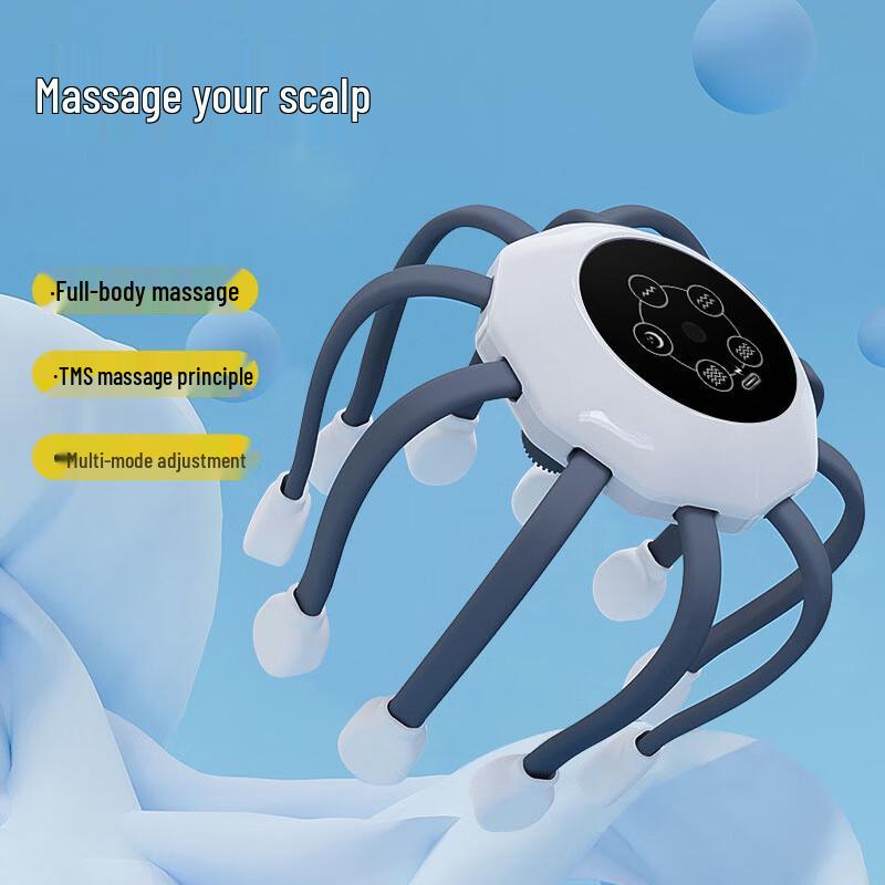 Xinyao Intelligenter Bluetooth Kopfmassagegerät CN-Stecker (Adapter enthalten)