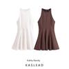 Kaslead New Arrival Women's Clothing Fashion Style Fashion Silm Width Ornaments Collar Dress 2184187