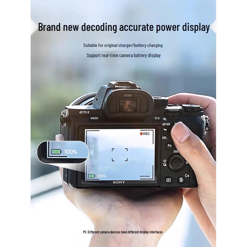 Ugreen NP-FW50 Camera Battery & Charger Kit CN Plug (adapter Included)