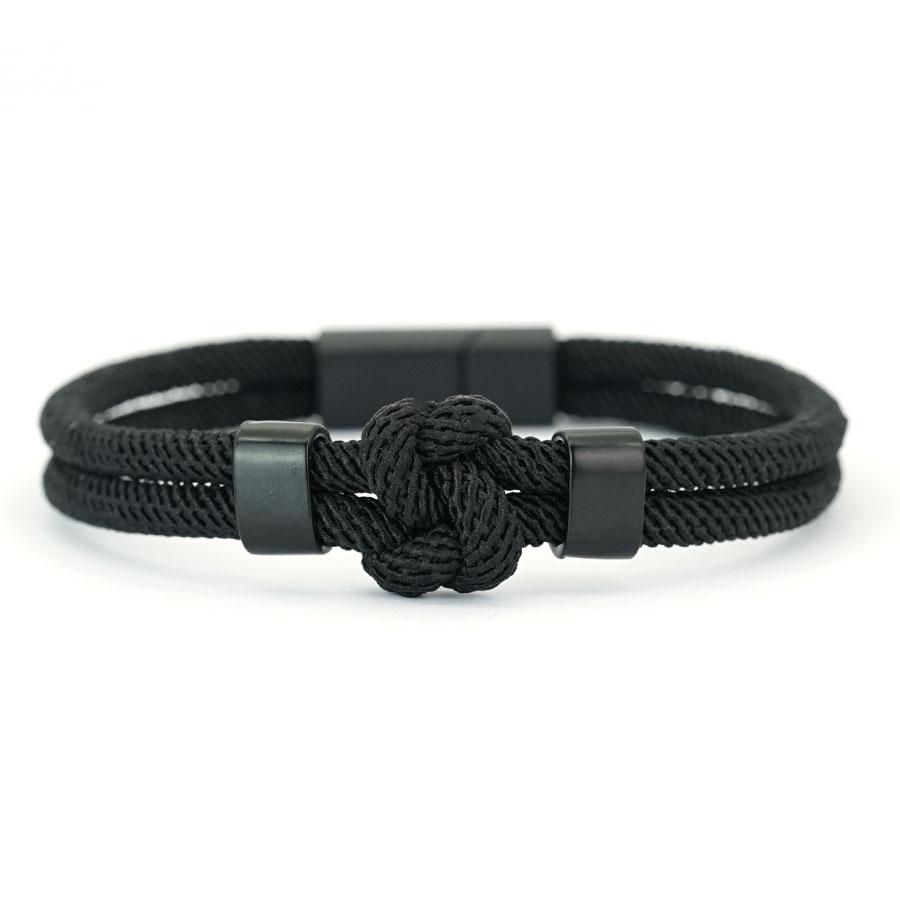 Creative Cord Bracelet For Men 6 Colors Options Special Braided Knot Charm Braslet Perfect Gift For Him Wrist Accessories Homme