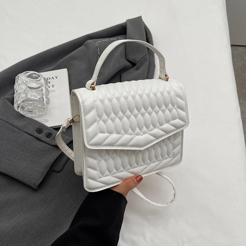 Stylish Korean Style Shoulder Crossbody Bag Trendy Vintage Mini Square Purse For Women