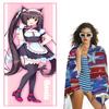Nekopara Anime Beach Towel cute design microfiber soft water absorbent quick dry fashion beach accessories
