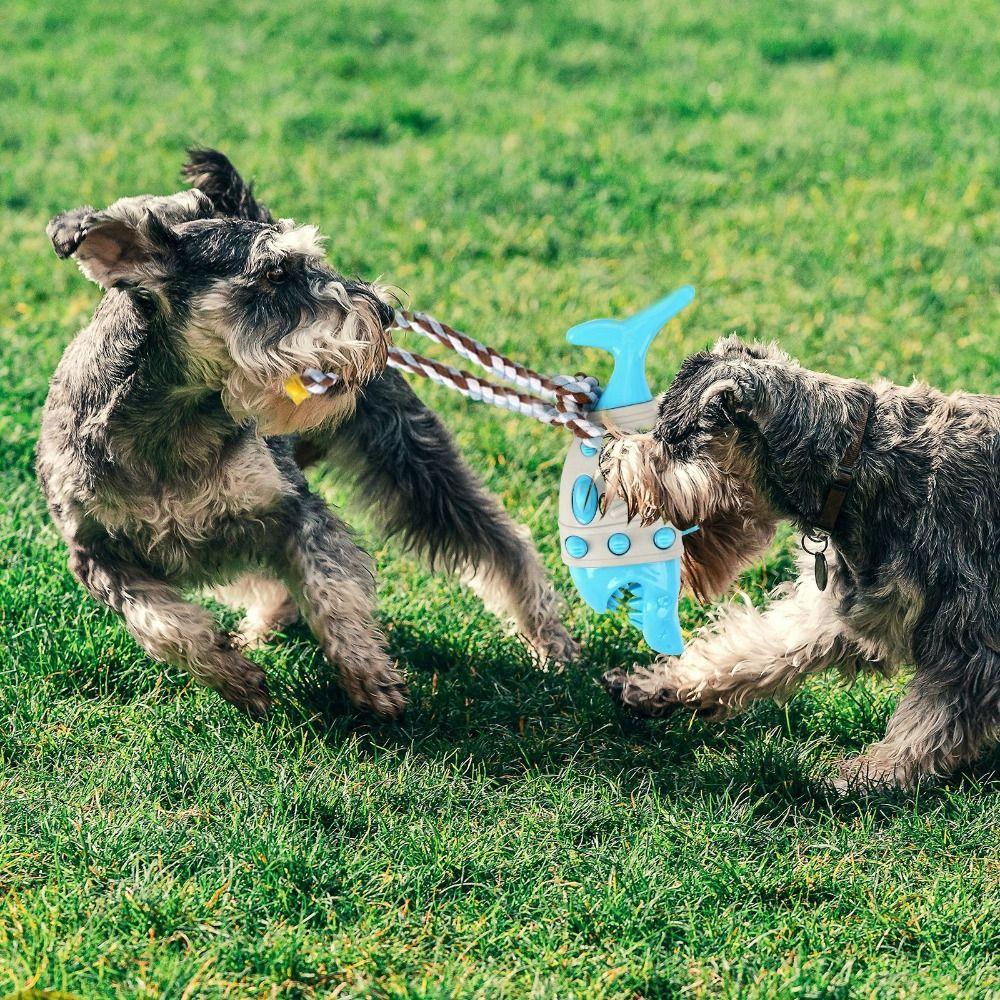 Odolná hračka pro mazlíčky s únikem jídla Simulovaný žralok Tréninková hračka pro mazlíčky Čichání Schovávání jídla