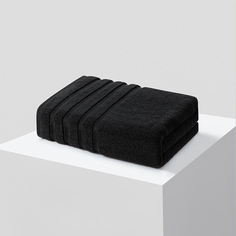 Yougang Multi-color Pure Cotton Bath Towel Square Towel Household Plain Color A Soft Absorbent Gift Three-piece Set