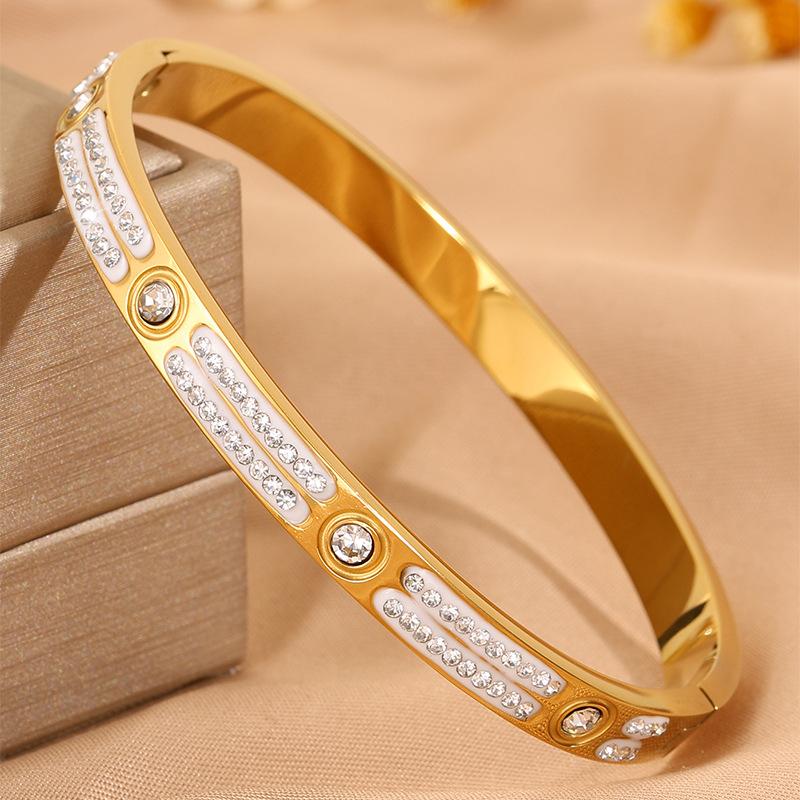 Double Row Baby s Breath Light Luxury Women s 7 Niche 7 High-end Bracelet 17CM