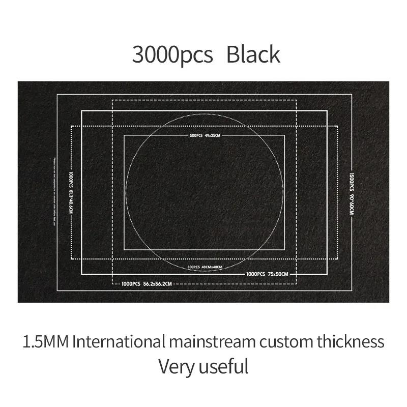 Professional Puzzle Roll Mat Blanket Felt Mat Up To 1500/2000/3000 Pieces Accessories Puzzle Portable Travel Storage Bag